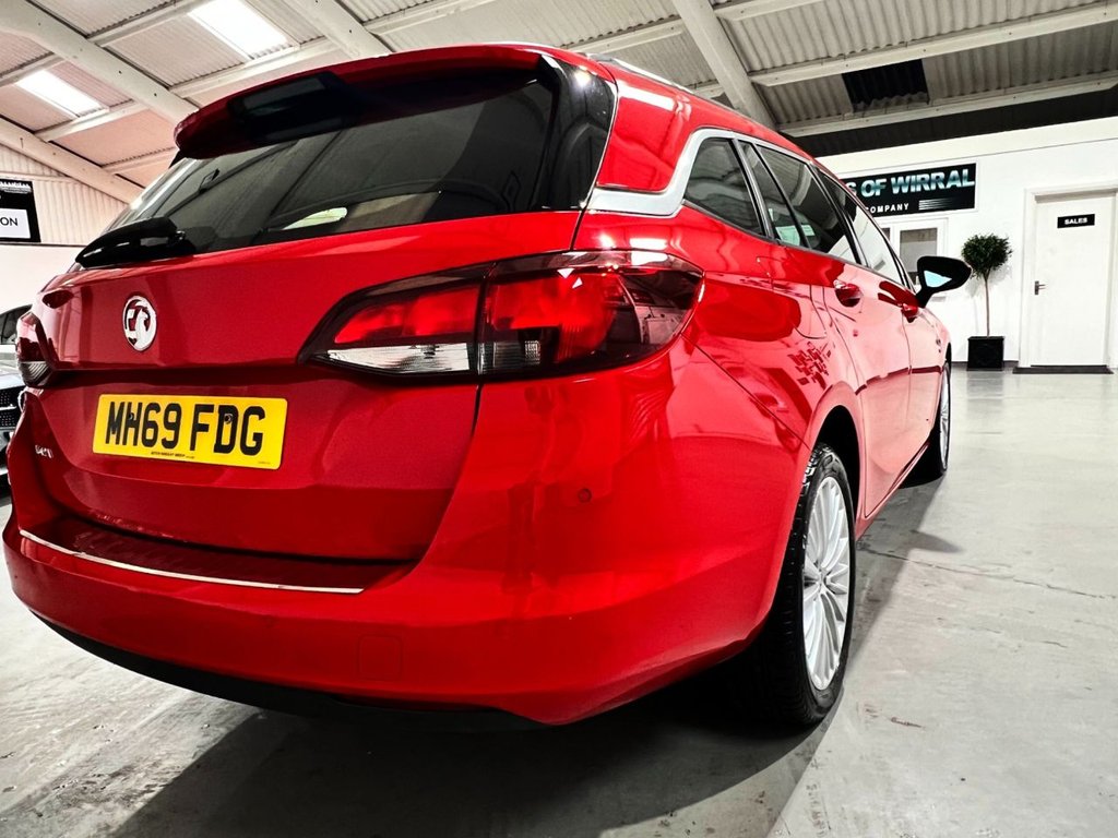 USED 2019 69 VAUXHALL ASTRA 1.4i Turbo GPF Elite Nav Sports Tourer 5dr Petrol Auto Euro 6 (s/s) (150 ps) 17"ALLOYS+SAT NAV+HEATED SEATS
