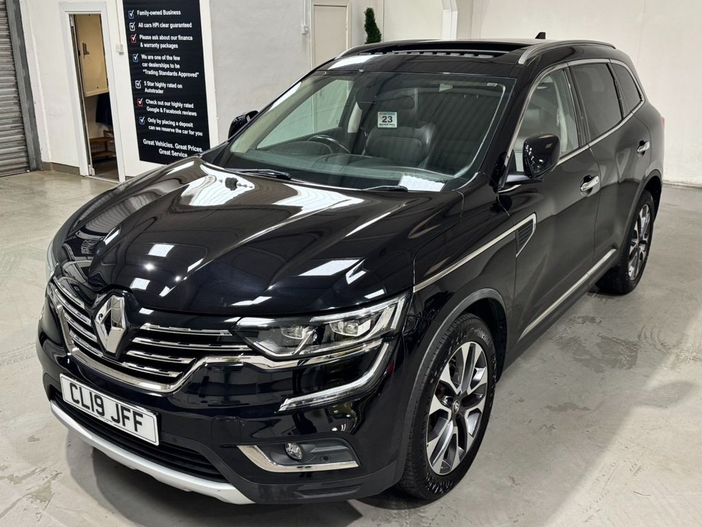 USED 2019 19 RENAULT KOLEOS 2.0 dCi GT Line SUV 5dr Diesel X-Trn A7 Euro 6 (s/s) (175 ps) APPPLE PLAY+REAR CAM+LEATHER
