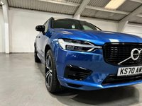 USED 2020 70 VOLVO XC60 2.0h T6 Recharge 11.6kWh R-Design SUV 5dr Petrol Plug-in Hybrid Auto AWD Euro 6 (s/s) (340 ps) &pound;8355 UPGRADES+CLIMATE+LOUNGE