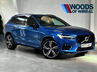 USED 2020 70 VOLVO XC60 2.0h T6 Recharge 11.6kWh R-Design SUV 5dr Petrol Plug-in Hybrid Auto AWD Euro 6 (s/s) (340 ps) &pound;8355 UPGRADES+CLIMATE+LOUNGE