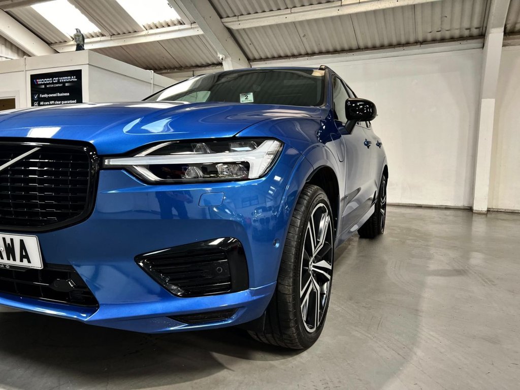 USED 2020 70 VOLVO XC60 2.0h T6 Recharge 11.6kWh R-Design SUV 5dr Petrol Plug-in Hybrid Auto AWD Euro 6 (s/s) (340 ps) &pound;8355 UPGRADES+CLIMATE+LOUNGE