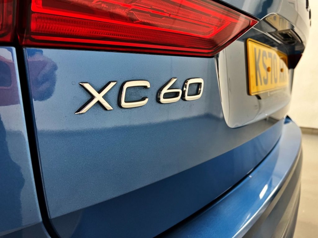 USED 2020 70 VOLVO XC60 2.0h T6 Recharge 11.6kWh R-Design SUV 5dr Petrol Plug-in Hybrid Auto AWD Euro 6 (s/s) (340 ps) &pound;8355 UPGRADES+CLIMATE+LOUNGE