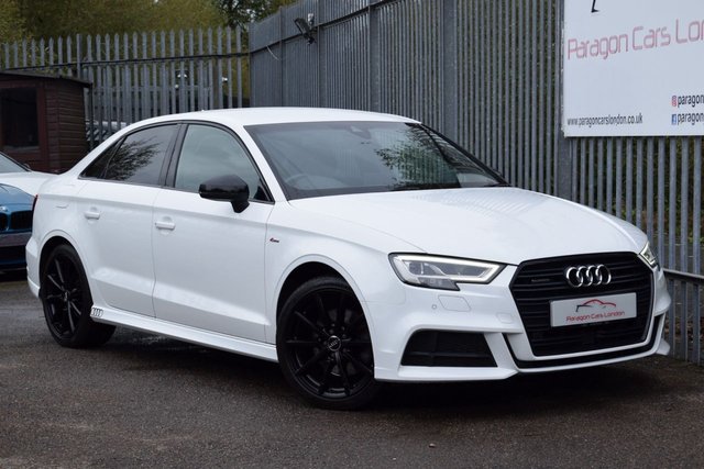 2018 18 Audi A3 2.0 TFSI Black Edition Saloon 4dr Petrol S Tronic quattro Euro 6 (s/s) (190 ps)