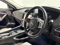 USED 2017 67 JAGUAR F-PACE 2.0 D180 R-Sport SUV 5dr Diesel Auto Euro 6 (s/s) (180 ps) Striking Caesium Blue, Oyster / Ebony Leather, Privacy Glass, 20" 5035 Style Alloy Wheels,