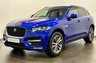 USED 2017 67 JAGUAR F-PACE 2.0 D180 R-Sport SUV 5dr Diesel Auto Euro 6 (s/s) (180 ps) Striking Caesium Blue, Oyster / Ebony Leather, Privacy Glass, 20" 5035 Style Alloy Wheels,