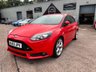 USED 2013 63 FORD FOCUS 2.0T EcoBoost ST-3 Hatchback 5dr Petrol Manual Euro 5 (s/s) (250 ps) SERVICE HISTORY! RECARO! RACE RED!!