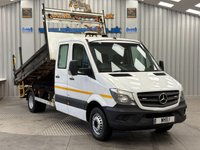 USED 2016 66 MERCEDES-BENZ SPRINTER 2.1 CDI 140 BHP 514 L2 D/CAB TIPPER RWD MANUAL 