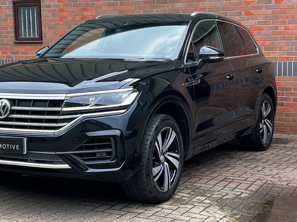 USED 2019 19 VOLKSWAGEN TOUAREG 3.0 TDI V6 R-Line Tech SUV 5dr Diesel Tiptronic 4Motion Euro 6 (s/s) (231 ps) APPLE CARPLAY|1 YEAR WARRANTY