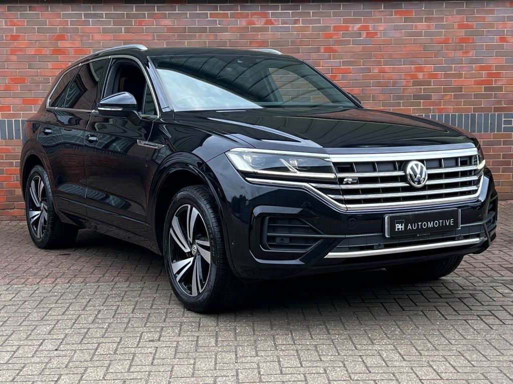 USED 2019 19 VOLKSWAGEN TOUAREG 3.0 TDI V6 R-Line Tech SUV 5dr Diesel Tiptronic 4Motion Euro 6 (s/s) (231 ps) APPLE CARPLAY|1 YEAR WARRANTY