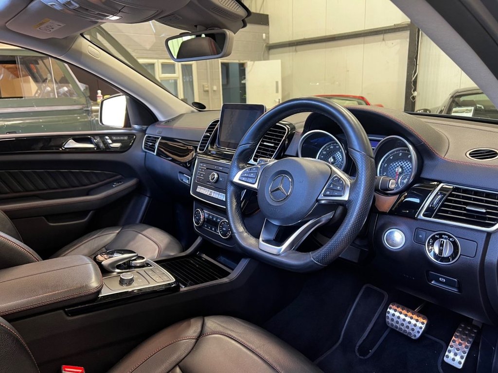 USED 2016 66 MERCEDES-BENZ GLE 3.0 GLE43 V6 AMG (Premium Plus) Coupe 5dr Petrol G-Tronic 4MATIC Euro 6 (s/s) (367 ps) 1 YEAR WARRANTY|GLASS ROOF