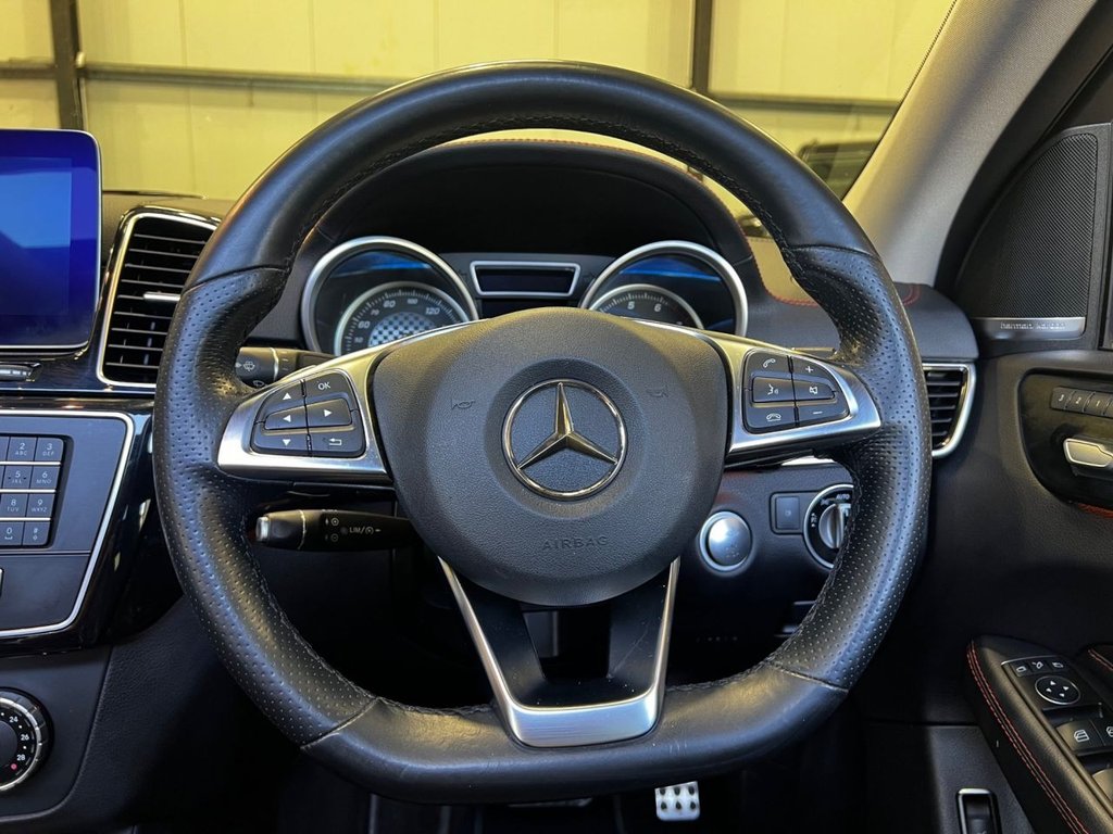 USED 2016 66 MERCEDES-BENZ GLE 3.0 GLE43 V6 AMG (Premium Plus) Coupe 5dr Petrol G-Tronic 4MATIC Euro 6 (s/s) (367 ps) 1 YEAR WARRANTY|GLASS ROOF