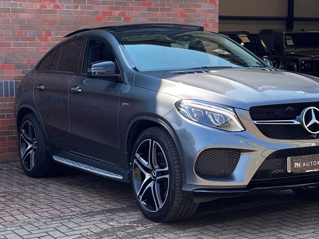 USED 2016 66 MERCEDES-BENZ GLE 3.0 GLE43 V6 AMG (Premium Plus) Coupe 5dr Petrol G-Tronic 4MATIC Euro 6 (s/s) (367 ps) 1 YEAR WARRANTY|GLASS ROOF