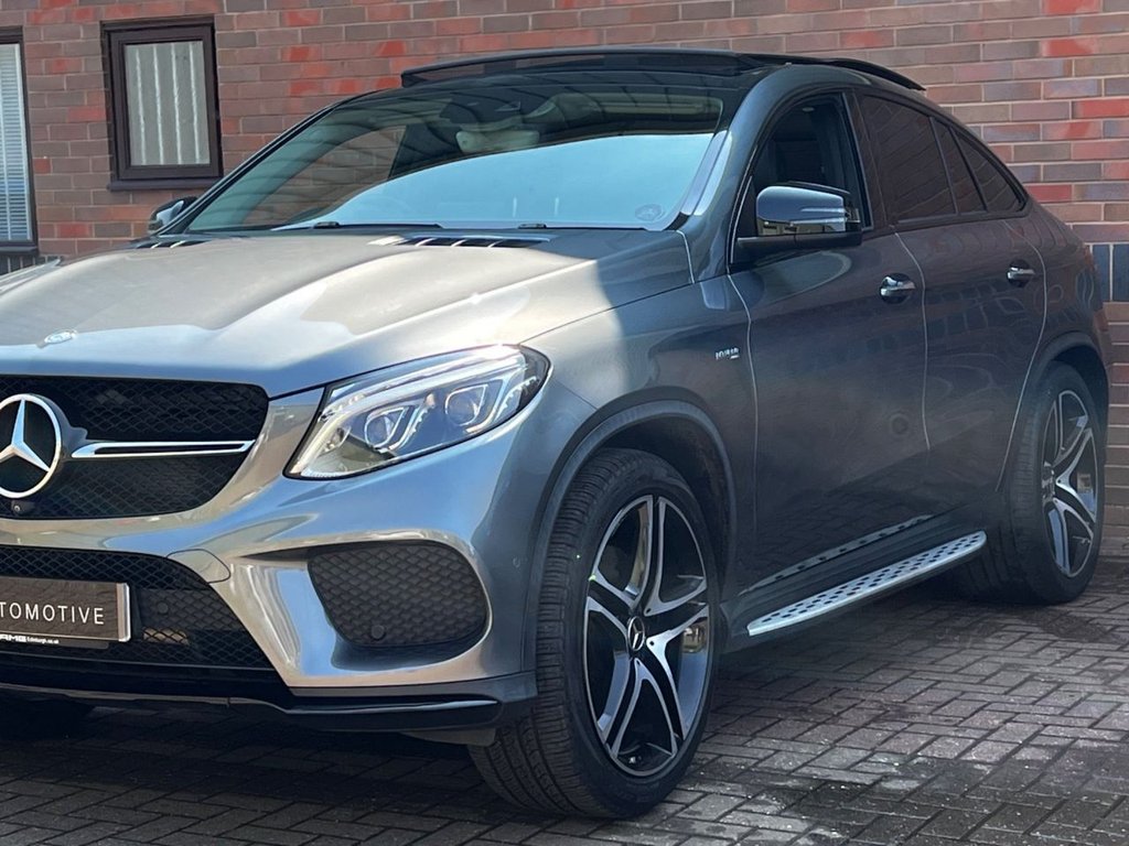 USED 2016 66 MERCEDES-BENZ GLE 3.0 GLE43 V6 AMG (Premium Plus) Coupe 5dr Petrol G-Tronic 4MATIC Euro 6 (s/s) (367 ps) 1 YEAR WARRANTY|GLASS ROOF