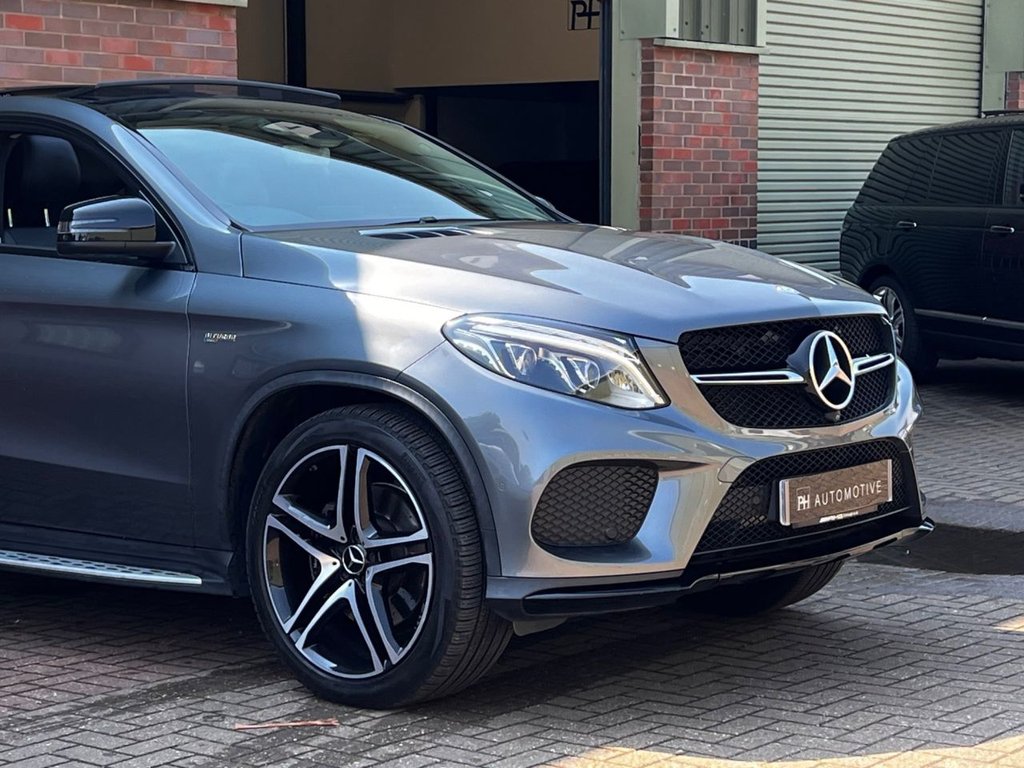 USED 2016 66 MERCEDES-BENZ GLE 3.0 GLE43 V6 AMG (Premium Plus) Coupe 5dr Petrol G-Tronic 4MATIC Euro 6 (s/s) (367 ps) 1 YEAR WARRANTY|GLASS ROOF