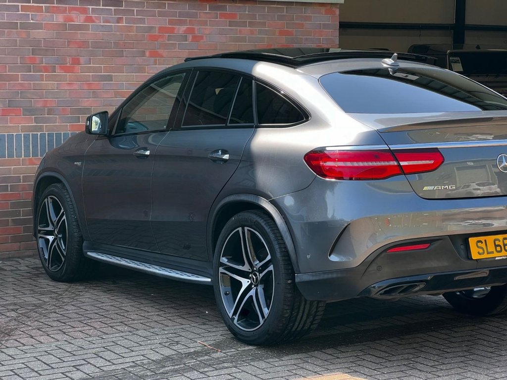 USED 2016 66 MERCEDES-BENZ GLE 3.0 GLE43 V6 AMG (Premium Plus) Coupe 5dr Petrol G-Tronic 4MATIC Euro 6 (s/s) (367 ps) 1 YEAR WARRANTY|GLASS ROOF