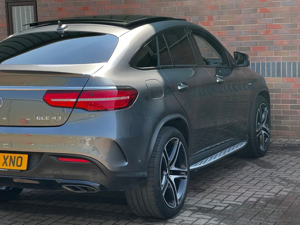 USED 2016 66 MERCEDES-BENZ GLE 3.0 GLE43 V6 AMG (Premium Plus) Coupe 5dr Petrol G-Tronic 4MATIC Euro 6 (s/s) (367 ps) 1 YEAR WARRANTY|GLASS ROOF