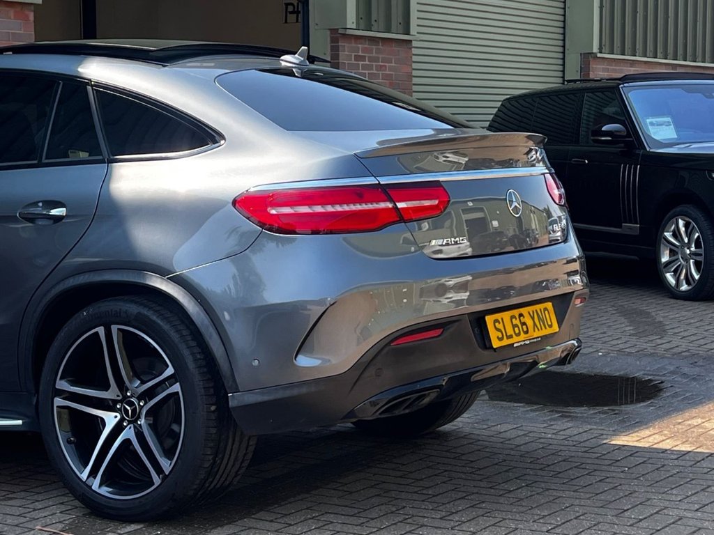 USED 2016 66 MERCEDES-BENZ GLE 3.0 GLE43 V6 AMG (Premium Plus) Coupe 5dr Petrol G-Tronic 4MATIC Euro 6 (s/s) (367 ps) 1 YEAR WARRANTY|GLASS ROOF