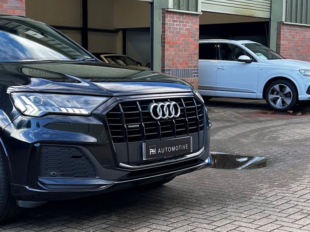 USED 2020 20 AUDI Q7 3.0 TDI V6 50 Black Edition SUV 5dr Diesel Tiptronic quattro Euro 6 (s/s) (286 ps) 1 YEAR WARRANTY|22" ALLOYS