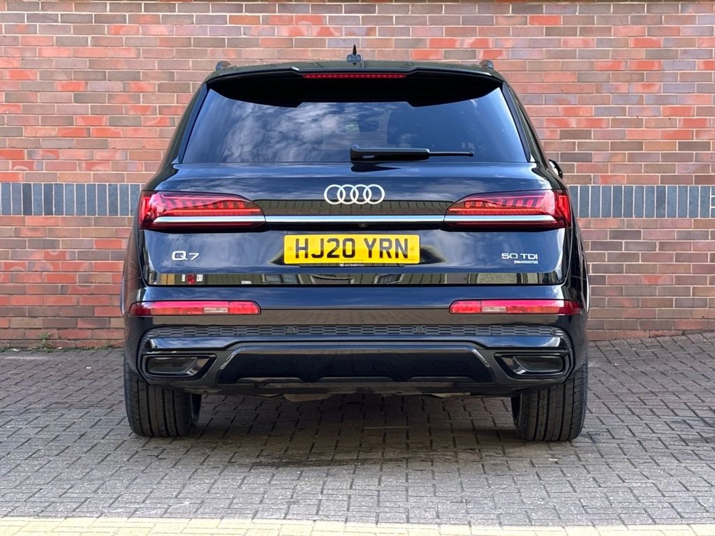 USED 2020 20 AUDI Q7 3.0 TDI V6 50 Black Edition SUV 5dr Diesel Tiptronic quattro Euro 6 (s/s) (286 ps) 1 YEAR WARRANTY|22" ALLOYS