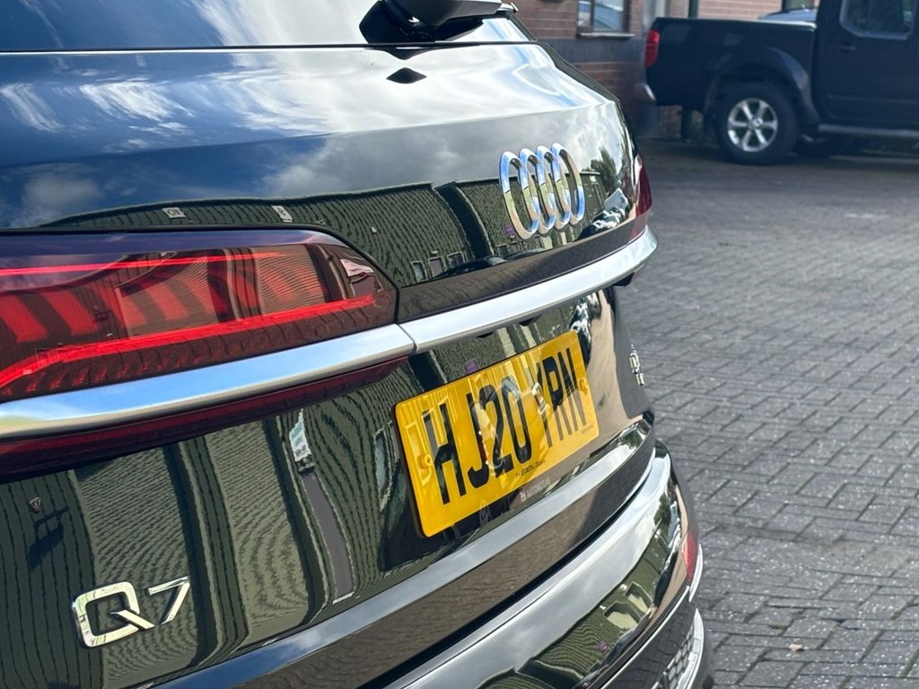 USED 2020 20 AUDI Q7 3.0 TDI V6 50 Black Edition SUV 5dr Diesel Tiptronic quattro Euro 6 (s/s) (286 ps) 1 YEAR WARRANTY|22" ALLOYS