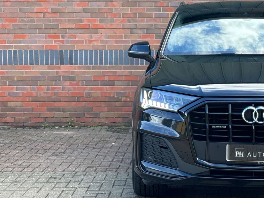 USED 2020 20 AUDI Q7 3.0 TDI V6 50 Black Edition SUV 5dr Diesel Tiptronic quattro Euro 6 (s/s) (286 ps) 1 YEAR WARRANTY|22" ALLOYS