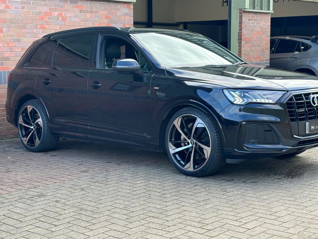 USED 2020 20 AUDI Q7 3.0 TDI V6 50 Black Edition SUV 5dr Diesel Tiptronic quattro Euro 6 (s/s) (286 ps) 1 YEAR WARRANTY|22" ALLOYS