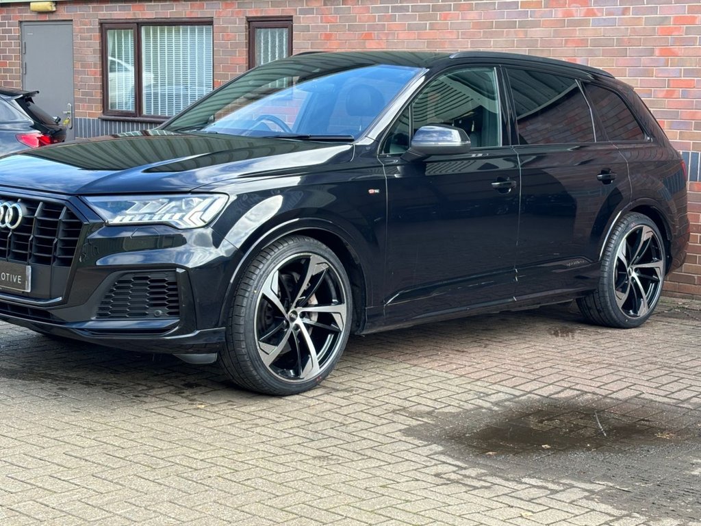 USED 2020 20 AUDI Q7 3.0 TDI V6 50 Black Edition SUV 5dr Diesel Tiptronic quattro Euro 6 (s/s) (286 ps) 1 YEAR WARRANTY|22" ALLOYS