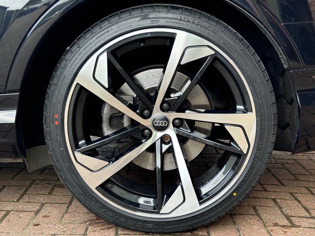 USED 2020 20 AUDI Q7 3.0 TDI V6 50 Black Edition SUV 5dr Diesel Tiptronic quattro Euro 6 (s/s) (286 ps) 1 YEAR WARRANTY|22" ALLOYS