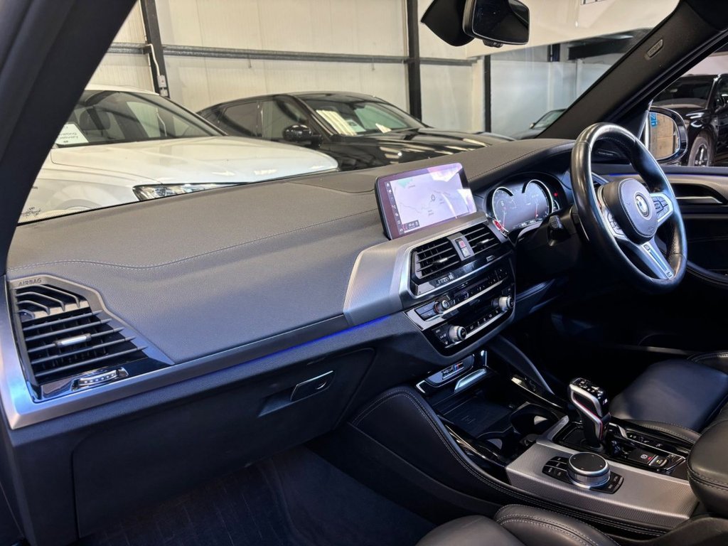 USED 2019 69 BMW X3 3.0i Competition SUV 5dr Petrol Auto xDrive Euro 6 (s/s) (510 ps) 2 YR WARRANTY|PANORAMIC ROOF