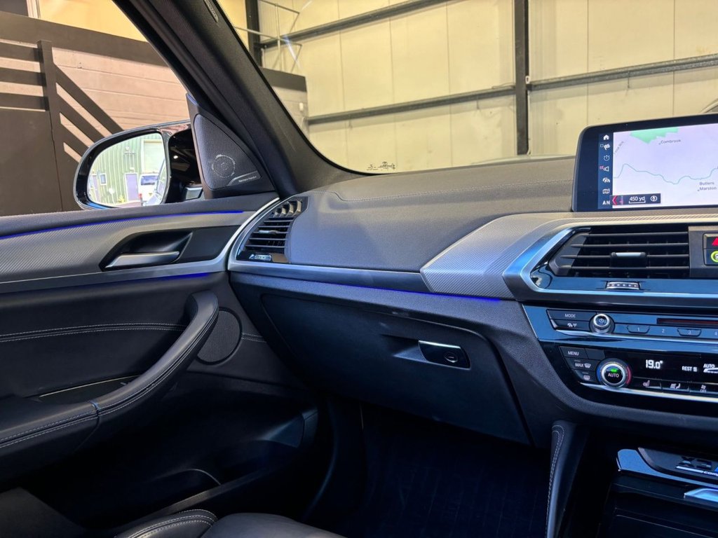 USED 2019 69 BMW X3 3.0i Competition SUV 5dr Petrol Auto xDrive Euro 6 (s/s) (510 ps) 2 YR WARRANTY|PANORAMIC ROOF