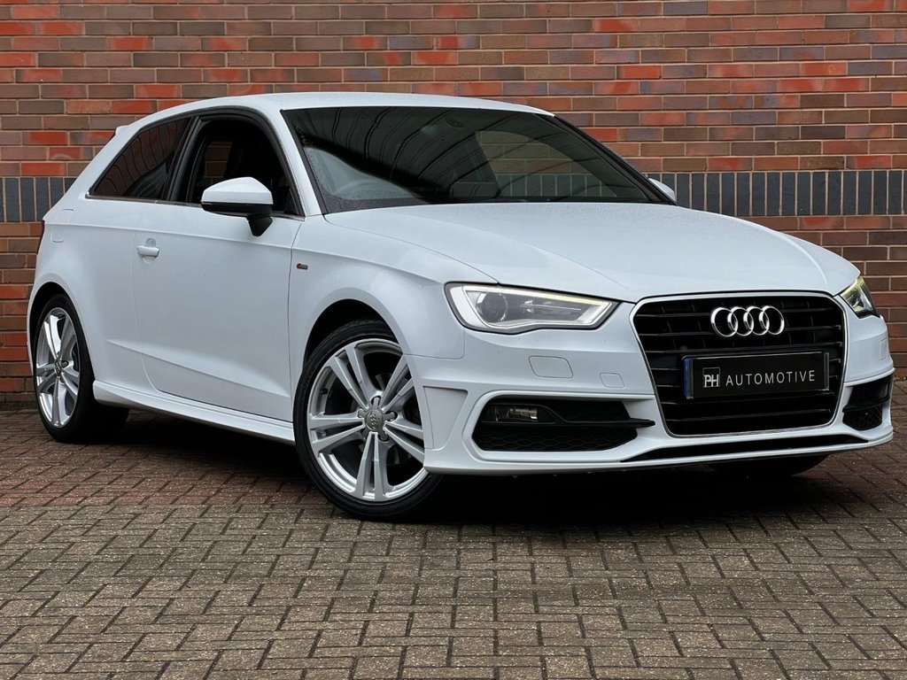 USED 2014 63 AUDI A3 1.4 TFSI CoD S line Hatchback 3dr Petrol S Tronic Euro 6 (s/s) (140 ps) 