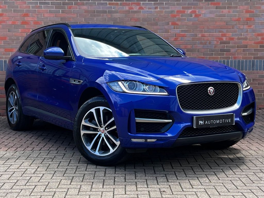 USED 2018 68 JAGUAR F-PACE 2.0 D180 R-Sport SUV 5dr Diesel Auto AWD Euro 6 (s/s) (180 ps) 