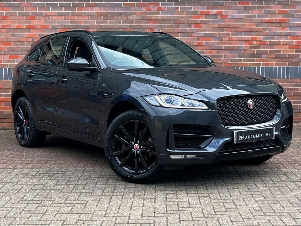 USED 2017 17 JAGUAR F-PACE 2.0 D240 R-Sport SUV 5dr Diesel Auto AWD Euro 6 (s/s) (240 ps) 