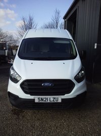 USED 2021 21 FORD TRANSIT CUSTOM 2.0 280 EcoBlue Leader Panel Van 5dr Diesel Manual L1 High Roof Euro 6 (s/s) (105 ps) 
