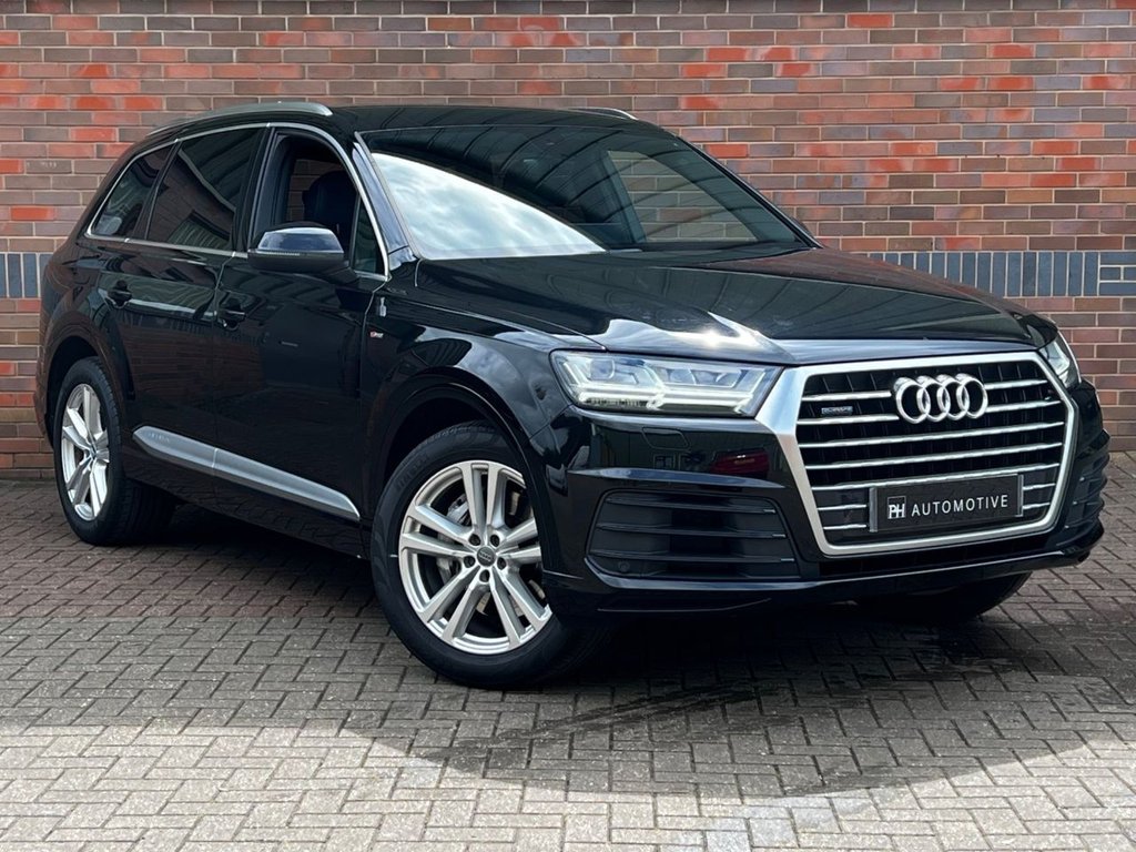 USED 2016 16 AUDI Q7 3.0 TDI V6 S line SUV 5dr Diesel Tiptronic quattro Euro 6 (s/s) (218 ps) 