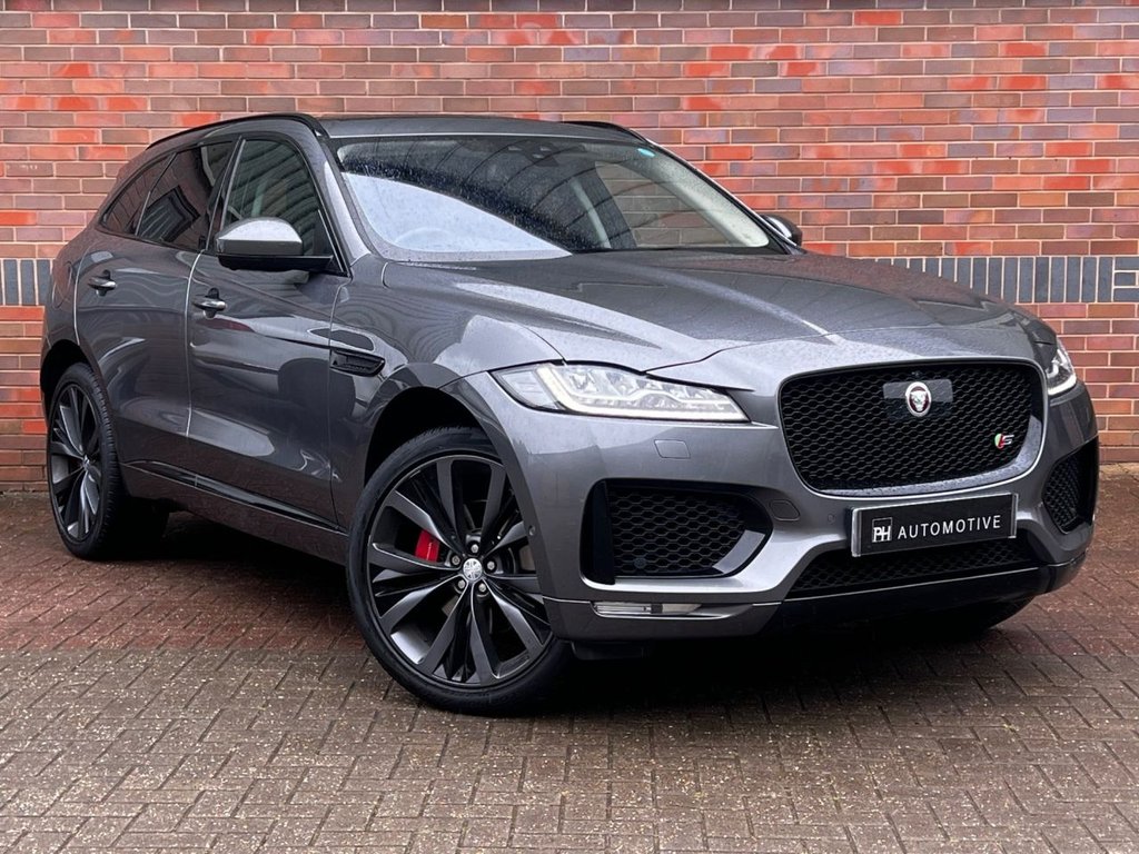 USED 2018 18 JAGUAR F-PACE 3.0 D300 V6 S SUV 5dr Diesel Auto AWD Euro 6 (s/s) (300 ps) 