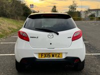 USED 2015 15 MAZDA MAZDA2 1.3 White Edition Hatchback 5dr Petrol Manual Euro 5 (75 ps) 15IN ALLOY WHEELS+  PRIVACY GLASS+  DAB+  USB+  AUX+  &pound;35 12 MONTHS ROAD TAX+