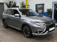 USED 2016 66 MITSUBISHI OUTLANDER 2.0h 12kWh GX4h SUV 5dr Petrol Plug-in Hybrid CVT 4WD Euro 6 (s/s) (200 ps) &pound;0 ROAD TAX SAT NAV SUNROOF HEATED LEATHER INTERIOR PARKING CAMERA PARKING SENSORS 2 OWNERS SERVICE HISTORY