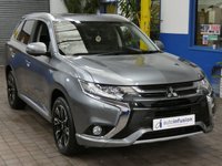USED 2016 66 MITSUBISHI OUTLANDER 2.0h 12kWh GX4h SUV 5dr Petrol Plug-in Hybrid CVT 4WD Euro 6 (s/s) (200 ps) &pound;0 ROAD TAX SAT NAV SUNROOF HEATED LEATHER INTERIOR PARKING CAMERA PARKING SENSORS 2 OWNERS SERVICE HISTORY