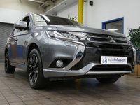 USED 2016 66 MITSUBISHI OUTLANDER 2.0h 12kWh GX4h SUV 5dr Petrol Plug-in Hybrid CVT 4WD Euro 6 (s/s) (200 ps) &pound;0 ROAD TAX SAT NAV SUNROOF HEATED LEATHER INTERIOR PARKING CAMERA PARKING SENSORS 2 OWNERS SERVICE HISTORY