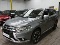 USED 2016 66 MITSUBISHI OUTLANDER 2.0h 12kWh GX4h SUV 5dr Petrol Plug-in Hybrid CVT 4WD Euro 6 (s/s) (200 ps) &pound;0 ROAD TAX SAT NAV SUNROOF HEATED LEATHER INTERIOR PARKING CAMERA PARKING SENSORS 2 OWNERS SERVICE HISTORY