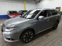 USED 2016 66 MITSUBISHI OUTLANDER 2.0h 12kWh GX4h SUV 5dr Petrol Plug-in Hybrid CVT 4WD Euro 6 (s/s) (200 ps) &pound;0 ROAD TAX SAT NAV SUNROOF HEATED LEATHER INTERIOR PARKING CAMERA PARKING SENSORS 2 OWNERS SERVICE HISTORY