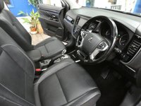 USED 2016 66 MITSUBISHI OUTLANDER 2.0h 12kWh GX4h SUV 5dr Petrol Plug-in Hybrid CVT 4WD Euro 6 (s/s) (200 ps) &pound;0 ROAD TAX SAT NAV SUNROOF HEATED LEATHER INTERIOR PARKING CAMERA PARKING SENSORS 2 OWNERS SERVICE HISTORY