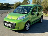 USED 2013 63 FIAT QUBO 1.3 MultiJet My Life MPV 5dr Diesel Manual Euro 5 (s/s) (75 bhp) WHEELCHAIR ACCESS VEHICLE LOW MILES