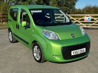 USED 2013 63 FIAT QUBO 1.3 MultiJet My Life MPV 5dr Diesel Manual Euro 5 (s/s) (75 bhp) WHEELCHAIR ACCESS VEHICLE LOW MILES