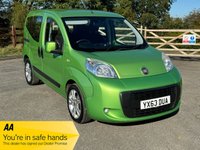 USED 2013 63 FIAT QUBO 1.3 MultiJet My Life MPV 5dr Diesel Manual Euro 5 (s/s) (75 bhp) WHEELCHAIR ACCESS VEHICLE LOW MILES