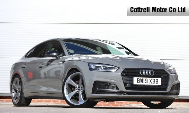 2019 19 Audi A5 2.0 TFSI 40 Black Edition Sportback 5dr Petrol S Tronic Euro 6 (s/s) (190 ps)