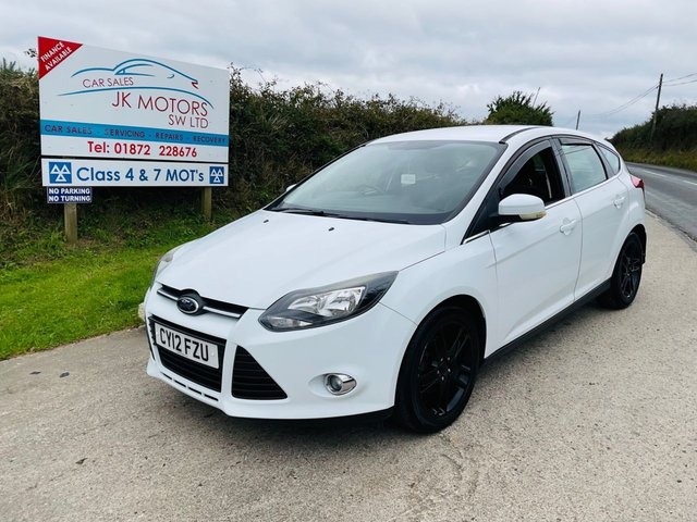 2012 12 Ford Focus 1.6 Zetec Hatchback 5dr Petrol Powershift Euro 5 (125 ps)