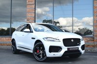 USED 2019 19 JAGUAR F-PACE 3.0 D300 V6 S SUV 5dr Diesel Auto AWD Euro 6 (s/s) (300 ps) 1 OWNER / DIGI DASH / MERIDIAN