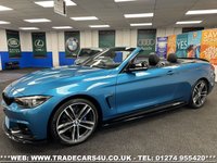 USED 2019 68 BMW 4 SERIES  BMW 420D M SPORT CONVERTIBLE 6 SPD MAN EURO 6 DIESEL UK DELIVERY FLAT FEE &pound;175 (SUBJECT TO DEAL) *OVER 100 IMAGES ON OUR WEBSITE*BESPOKE FINANCE ARRANGED*PART EXCHANGE WELCOME*ALL VEHICLES HPI CLEAR